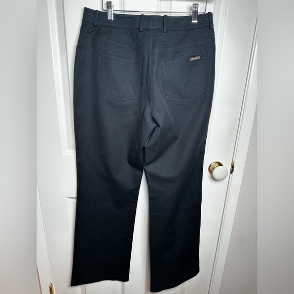St. John Black Pants with Gold Accent - Picture 4 of 8
